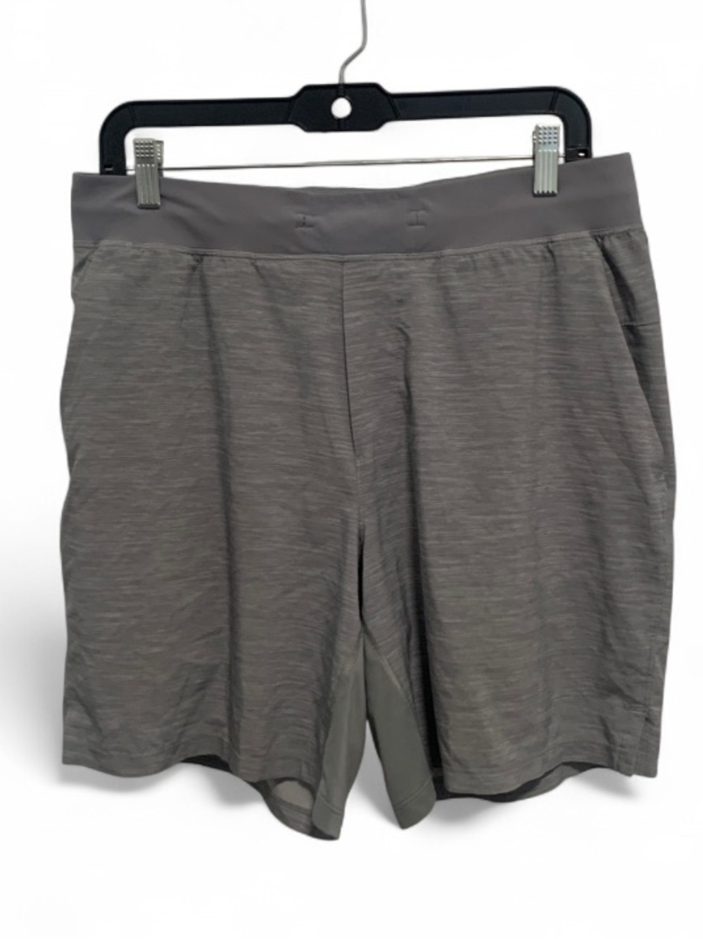 Lululemon T.H.E Linerless Light Gray Athletic Shorts